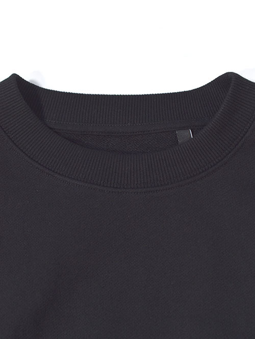 W.A.T.C STUDIO  Oversized Crewneck Sweat - Black