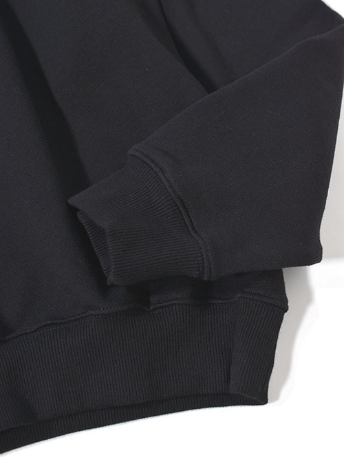 W.A.T.C STUDIO  Oversized Crewneck Sweat - Black