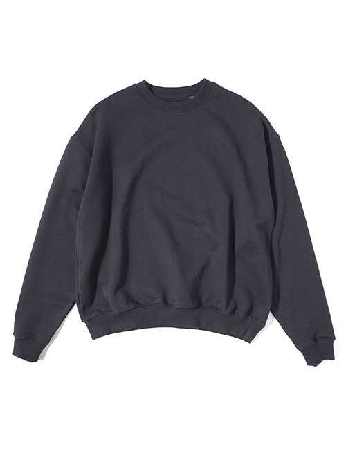 W.A.T.C STUDIO  Oversized Crewneck Sweat - Black