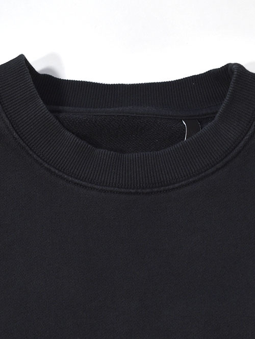 W.A.T.C STUDIO  Oversized Crewneck Sweat - Vintage Black
