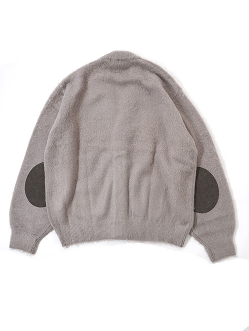 REMI RELIEF モヘア 起毛ニットカーデ Gray