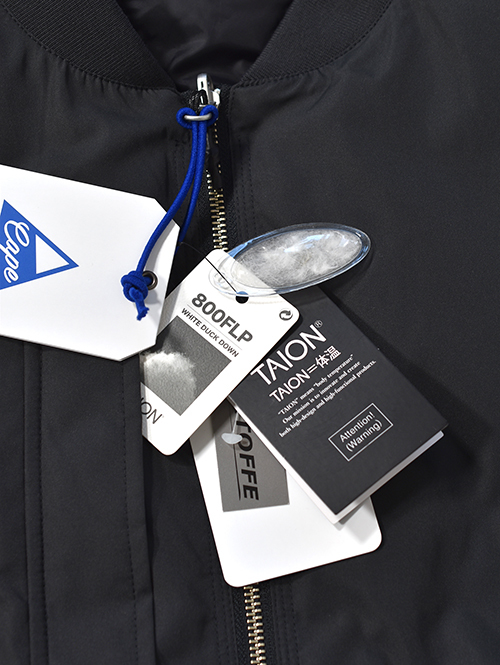 Cape HEIGHTS × TAION   GATELEY BOMBER DOWN JACKET