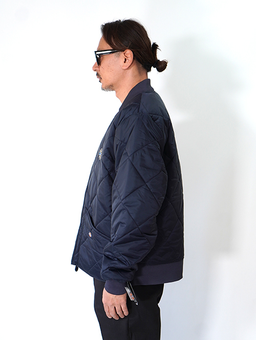 HTC Dickies  Diamond Quilt Jacket (Starburst Stone) - Navy