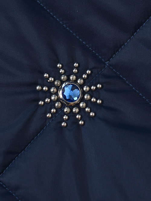 HTC Dickies  Diamond Quilt Jacket (Starburst Stone) - Navy