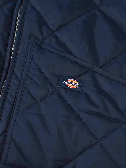 HTC Dickies  Diamond Quilt Jacket (Starburst Stone) - Navy
