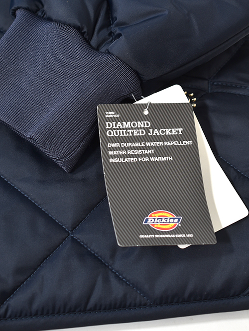 HTC Dickies  Diamond Quilt Jacket (Starburst Stone) - Navy