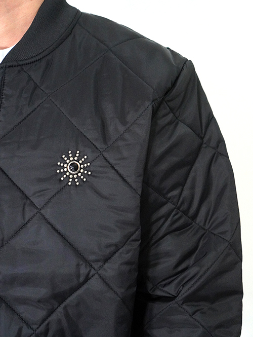 HTC Dickies Diamond Quilt Jacket (Starburst Stone) - Black を通販