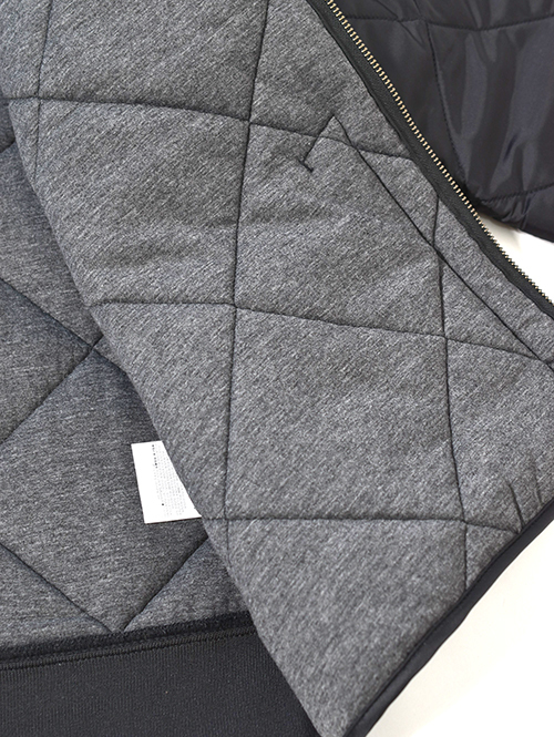 HTC Dickies  Diamond Quilt Jacket (Starburst Stone) - Black