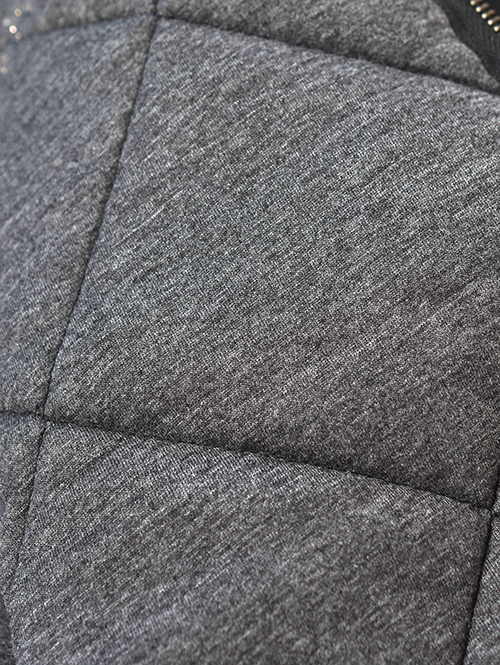 HTC Dickies  Diamond Quilt Jacket (Starburst Stone) - Black