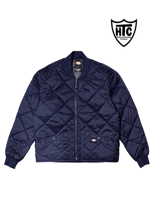 HTC Dickies  Diamond Quilt Jacket (SN-32 Stone) - Navy