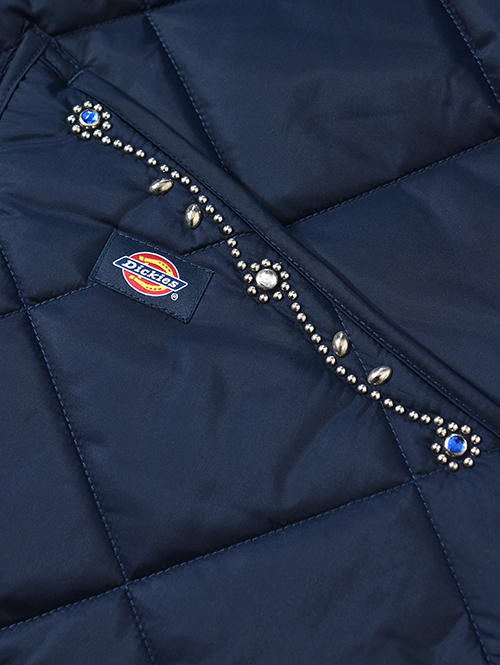 HTC Dickies  Diamond Quilt Jacket (SN-32 Stone) - Navy