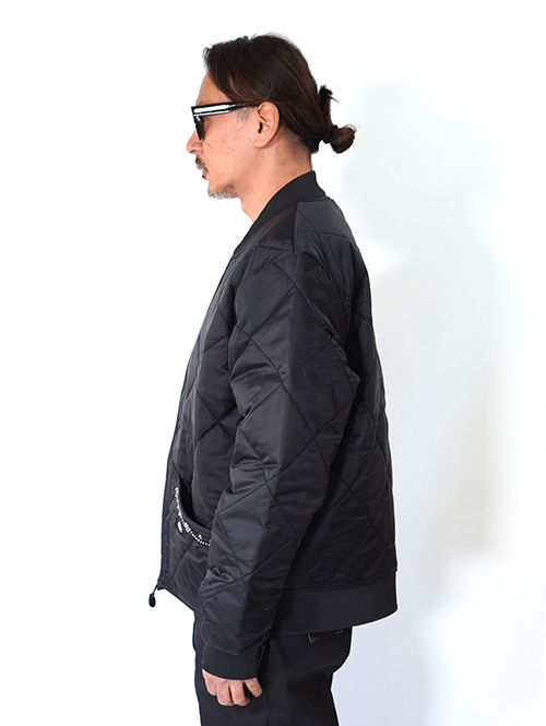 HTC Dickies  Diamond Quilt Jacket (SN-32 Stone) - Black