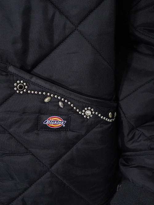 HTC Dickies  Diamond Quilt Jacket (SN-32 Stone) - Black