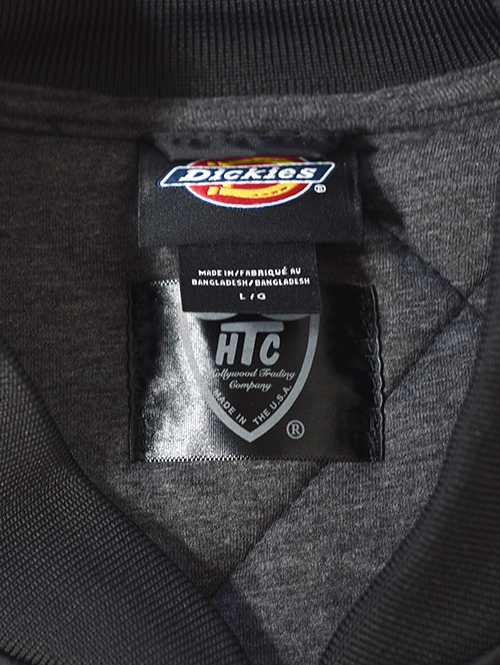 HTC Dickies  Diamond Quilt Jacket (SN-32 Stone) - Black