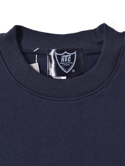 HTC Sweat Shirt #Laap Flower Stone Crew - Navy