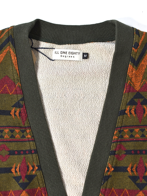 ILL ONE EIGHTY BEACON SWEAT CARDIGAN