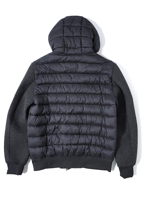 SSEINSE インサレーション フードジャケット-Black/Charcoal