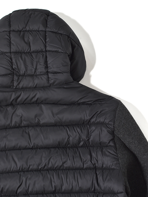 SSEINSE インサレーション フードジャケット-Black/Charcoal