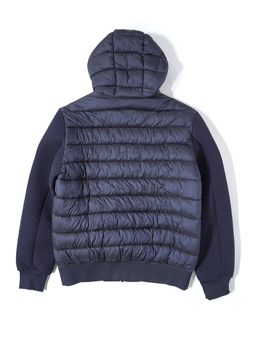 SSEINSE インサレーション フードジャケット-Navy