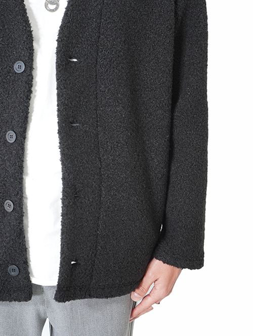 SALUTE HELM　ボア カーデジャケット - Black (85508)