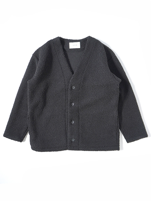 SALUTE HELM　ボア カーデジャケット - Black (85508)