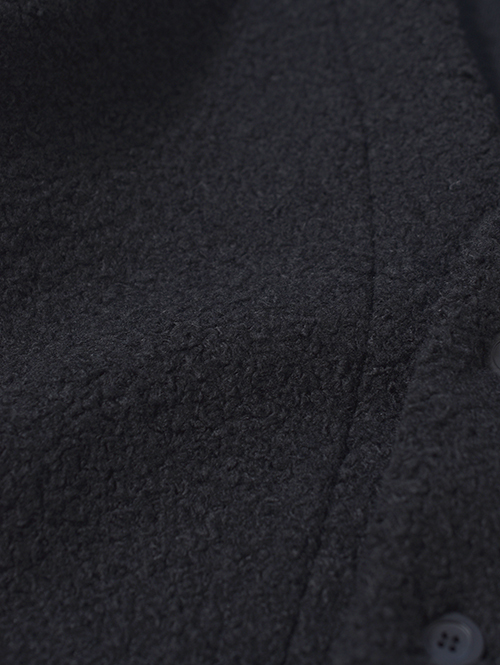 SALUTE HELM　ボア カーデジャケット - Black (85508)