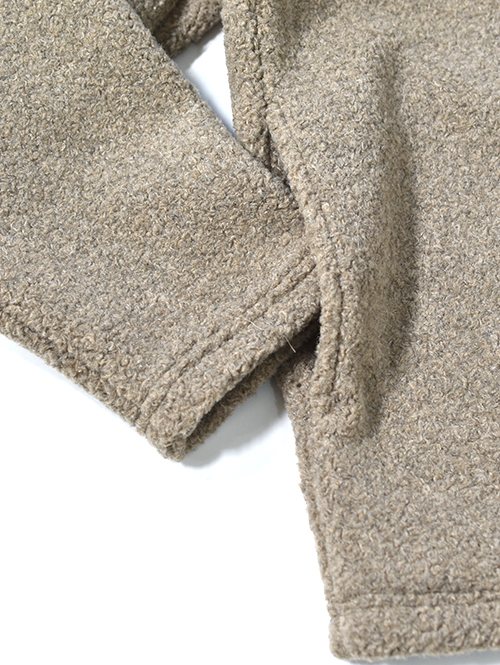 SALUTE HELM　ボア カーデジャケット -  Greige (85508)