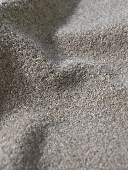 SALUTE HELM　ボア カーデジャケット -  Greige (85508)