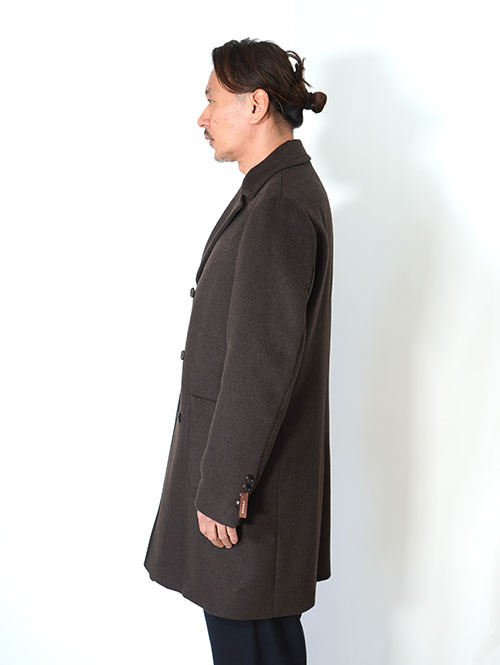 SSEINSE ダブルウールコート- Brown