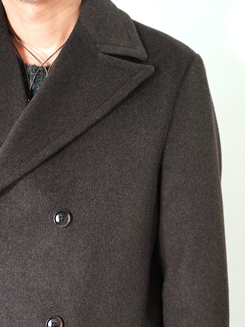 SSEINSE ダブルウールコート- Brown