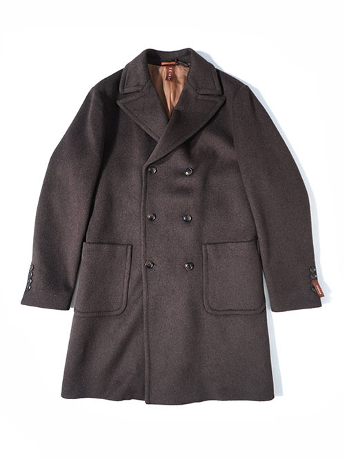 SSEINSE ダブルウールコート- Brown