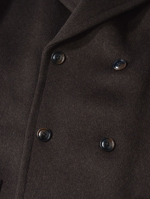 SSEINSE ダブルウールコート- Brown