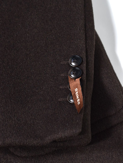 SSEINSE ダブルウールコート- Brown