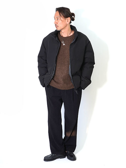 LA MOND  WEATHER CLOTH DOWN BLOUSON