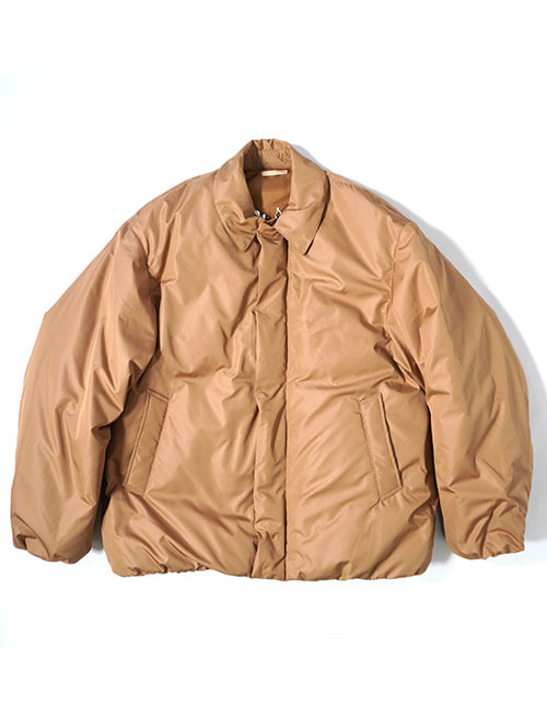 LA MOND  SOUTIEN COLLAR DOWN JACKET - Camel