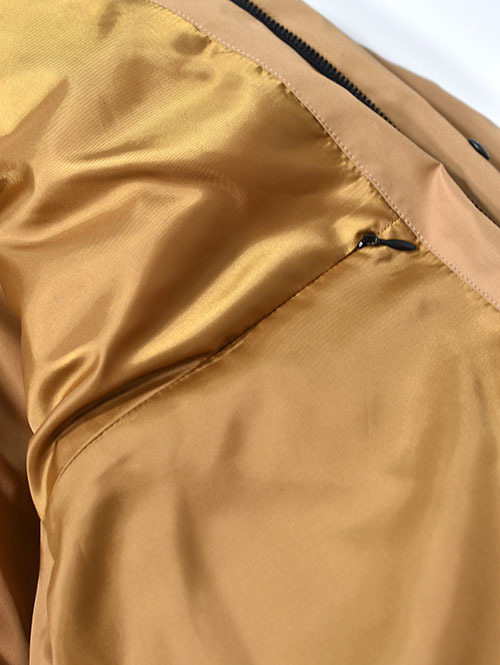 LA MOND  SOUTIEN COLLAR DOWN JACKET - Camel