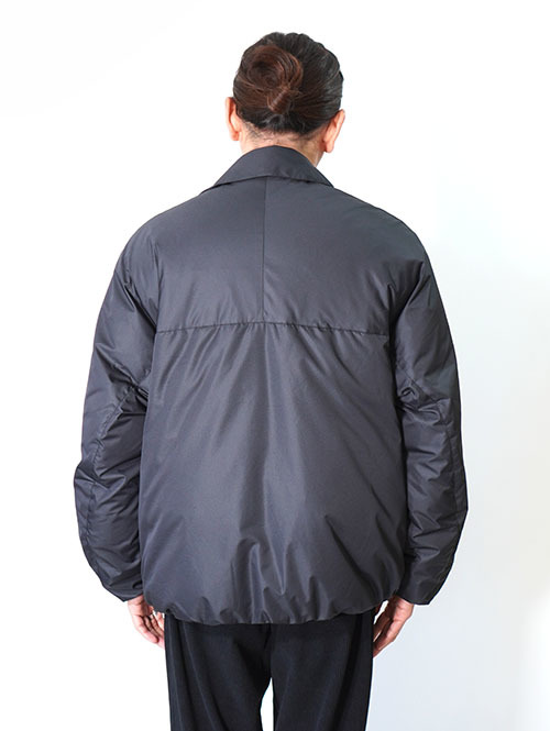 LA MOND  SOUTIEN COLLAR DOWN JACKET - Black