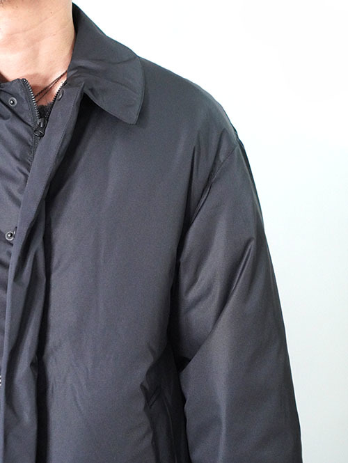 LA MOND  SOUTIEN COLLAR DOWN JACKET - Black