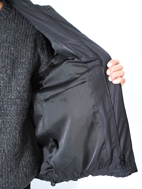 LA MOND  SOUTIEN COLLAR DOWN JACKET - Black