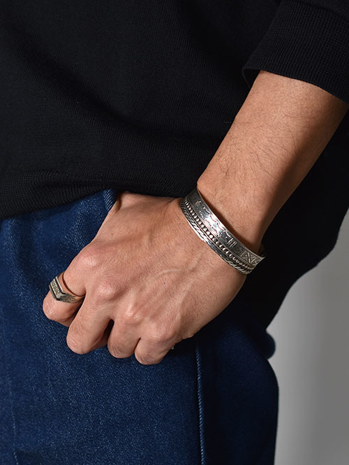TOUAREG SILVER BANGLE 