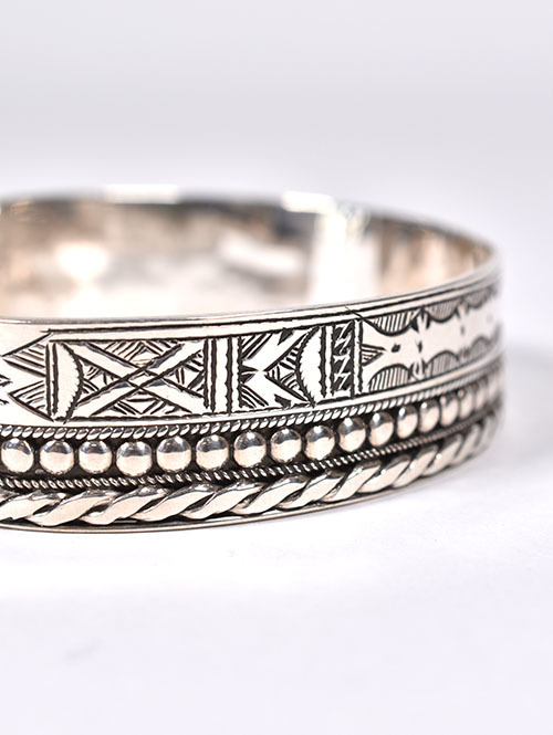 TOUAREG SILVER BANGLE 