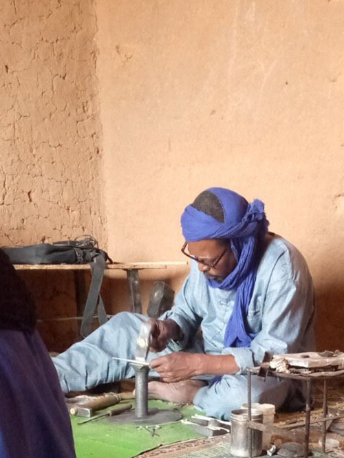 TOUAREG SILVER BANGLE 