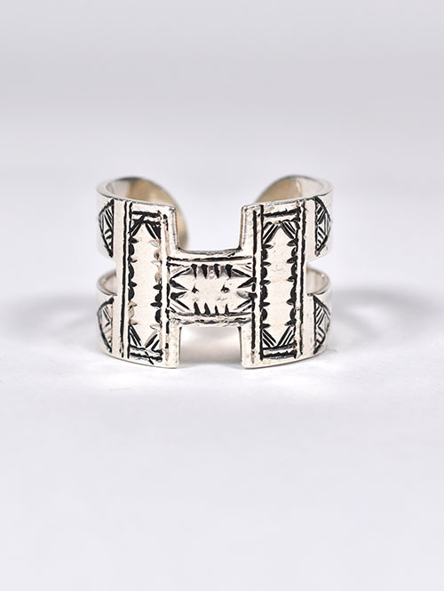 TOUAREG SILVER  H Ring