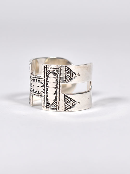 TOUAREG SILVER  H Ring