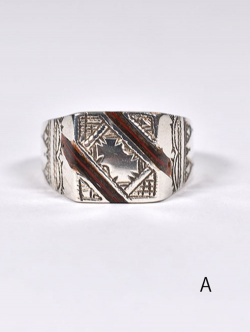TOUAREG SILVER  エボニーウッド Ring