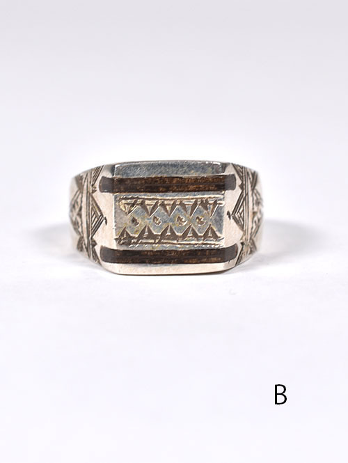 TOUAREG SILVER  エボニーウッド Ring