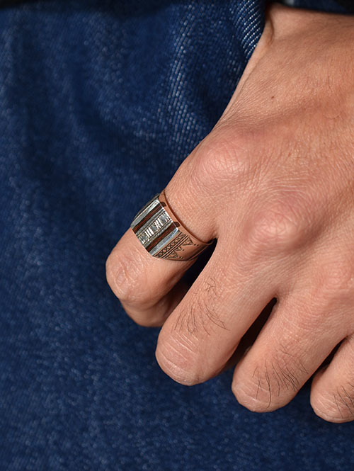 TOUAREG SILVER  エボニーウッド Ring