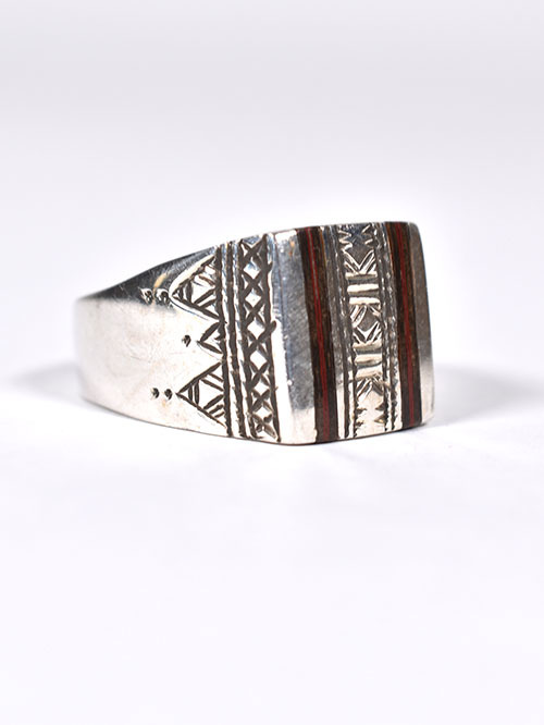 TOUAREG SILVER  エボニーウッド Ring