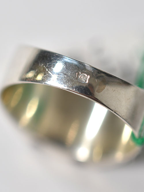 TOUAREG SILVER  エボニーウッド Ring