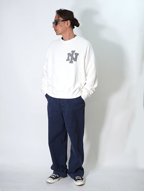 REMI RELIEF　Wフェイススウェットクルー